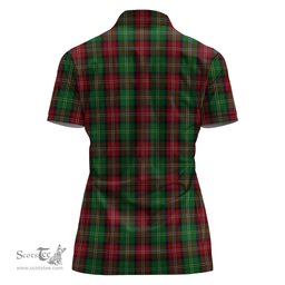 Scottish Sawyer Clan Tartan Polo Shirt For Women, Women's Scottish Polo Shirt Scottish Plaid Tartan Plaid - ScotsTee - scotstee.com