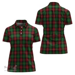 Scottish Sawyer Clan Tartan Polo Shirt For Women, Women's Scottish Polo Shirt Scottish Plaid Tartan Plaid - ScotsTee - scotstee.com