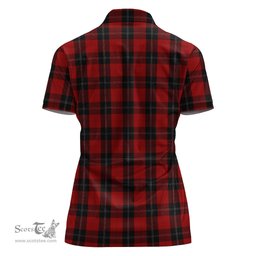 Scottish Ramsay Clan Tartan Polo Shirt For Women, Women's Scottish Polo Shirt Scottish Plaid Tartan Plaid - ScotsTee - scotstee.com