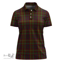 Scottish MacMaster Clan Tartan Polo Shirt For Women, Women's Scottish Polo Shirt Scottish Plaid Tartan Plaid - ScotsTee - scotstee.com