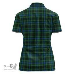 Scottish O'Connor Clan Tartan Polo Shirt For Women, Women's Scottish Polo Shirt Scottish Plaid Tartan Plaid - ScotsTee - scotstee.com