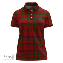 Scottish MacColl Clan Tartan Polo Shirt For Women, Women's Scottish Polo Shirt Scottish Plaid Tartan Plaid - ScotsTee - scotstee.com