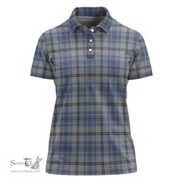 Scottish Tweedie Clan Tartan Polo Shirt For Women, Women's Scottish Polo Shirt Scottish Plaid Tartan Plaid - ScotsTee - scotstee.com