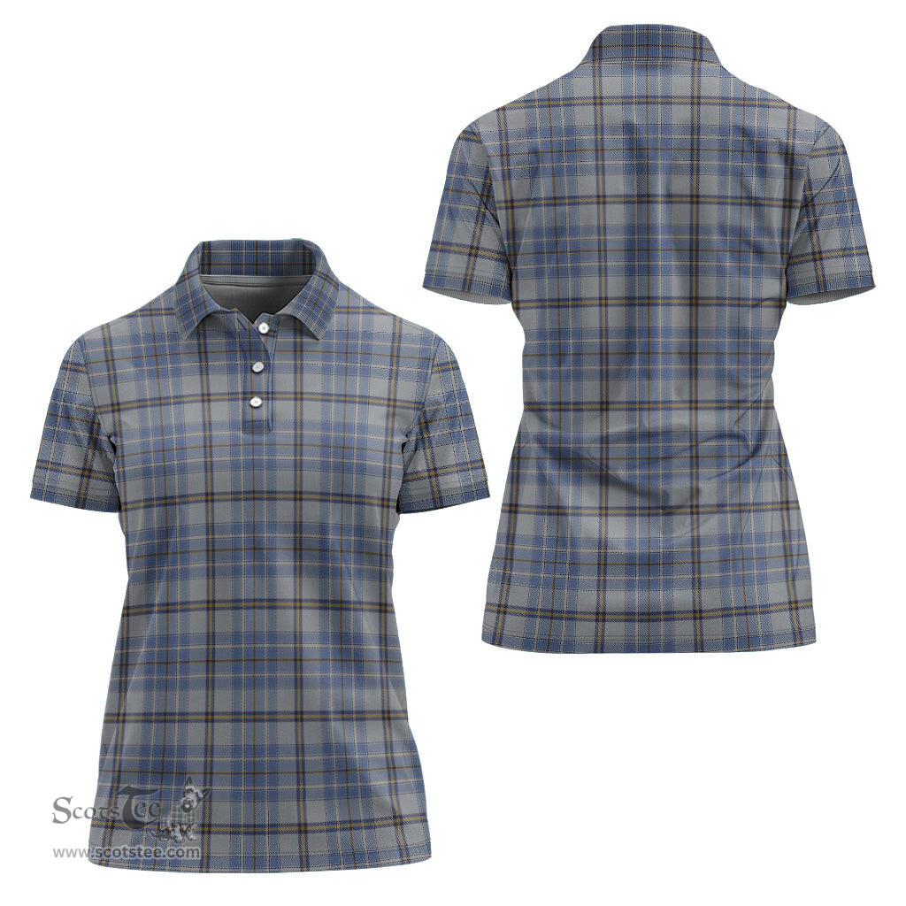 Scottish Tweedie Clan Tartan Polo Shirt For Women, Women's Scottish Polo Shirt Scottish Plaid Tartan Plaid - ScotsTee - scotstee.com