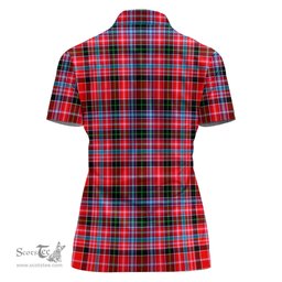 Scottish Udny Clan Tartan Polo Shirt For Women, Women's Scottish Polo Shirt Scottish Plaid Tartan Plaid - ScotsTee - scotstee.com