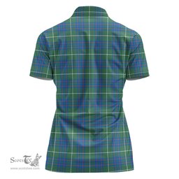 Scottish MacIntyre Hunting Ancient Clan Tartan Polo Shirt For Women, Women's Scottish Polo Shirt Scottish Plaid Tartan Plaid - ScotsTee - scotstee.com