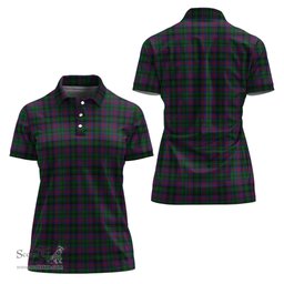 Scottish MacLachlan Hunting Clan Tartan Polo Shirt For Women, Women's Scottish Polo Shirt Scottish Plaid Tartan Plaid - ScotsTee - scotstee.com