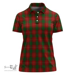 Scottish MacFie Clan Tartan Polo Shirt For Women, Women's Scottish Polo Shirt Scottish Plaid Tartan Plaid - ScotsTee - scotstee.com