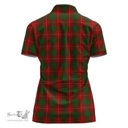 Scottish MacFie Clan Tartan Polo Shirt For Women, Women's Scottish Polo Shirt Scottish Plaid Tartan Plaid - ScotsTee - scotstee.com