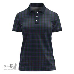 Scottish MacHardy Clan Tartan Polo Shirt For Women, Women's Scottish Polo Shirt Scottish Plaid Tartan Plaid - ScotsTee - scotstee.com