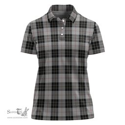 Scottish MacPherson Dress Clan Tartan Polo Shirt For Women, Women's Scottish Polo Shirt Scottish Plaid Tartan Plaid - ScotsTee - scotstee.com