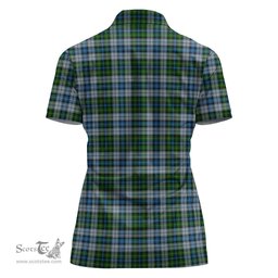 Scottish MacNeil Dress Clan Tartan Polo Shirt For Women, Women's Scottish Polo Shirt Scottish Plaid Tartan Plaid - ScotsTee - scotstee.com