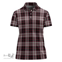 Scottish MacPherson Clan Tartan Polo Shirt For Women, Women's Scottish Polo Shirt Scottish Plaid Tartan Plaid - ScotsTee - scotstee.com