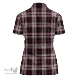 Scottish MacPherson Clan Tartan Polo Shirt For Women, Women's Scottish Polo Shirt Scottish Plaid Tartan Plaid - ScotsTee - scotstee.com