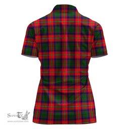 Scottish Riddell Clan Tartan Polo Shirt For Women, Women's Scottish Polo Shirt Scottish Plaid Tartan Plaid - ScotsTee - scotstee.com