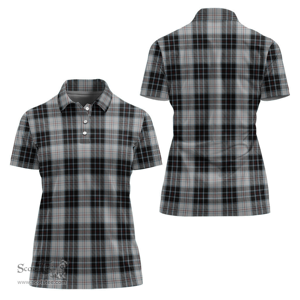 Scottish MacRae Dress Clan Tartan Polo Shirt For Women, Women's Scottish Polo Shirt Scottish Plaid Tartan Plaid - ScotsTee - scotstee.com