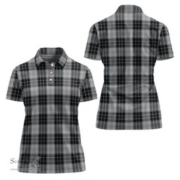 Scottish MacRae Dress Clan Tartan Polo Shirt For Women, Women's Scottish Polo Shirt Scottish Plaid Tartan Plaid - ScotsTee - scotstee.com