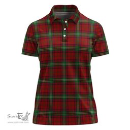 Scottish Seton Clan Tartan Polo Shirt For Women, Women's Scottish Polo Shirt Scottish Plaid Tartan Plaid - ScotsTee - scotstee.com