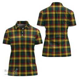 Scottish MacMillan Old Modern Clan Tartan Polo Shirt For Women, Women's Scottish Polo Shirt Scottish Plaid Tartan Plaid - ScotsTee - scotstee.com