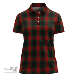Scottish Skene of Cromar Black Clan Tartan Polo Shirt For Women, Women's Scottish Polo Shirt Scottish Plaid Tartan Plaid - ScotsTee - scotstee.com