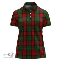 Scottish MacPhail Clan Tartan Polo Shirt For Women, Women's Scottish Polo Shirt Scottish Plaid Tartan Plaid - ScotsTee - scotstee.com