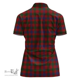Scottish Ross Clan Tartan Polo Shirt For Women, Women's Scottish Polo Shirt Scottish Plaid Tartan Plaid - ScotsTee - scotstee.com