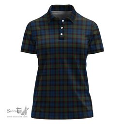 Scottish Riddoch Clan Tartan Polo Shirt For Women, Women's Scottish Polo Shirt Scottish Plaid Tartan Plaid - ScotsTee - scotstee.com