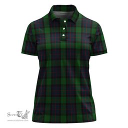 Scottish MacWilliam Clan Tartan Polo Shirt For Women, Women's Scottish Polo Shirt Scottish Plaid Tartan Plaid - ScotsTee - scotstee.com