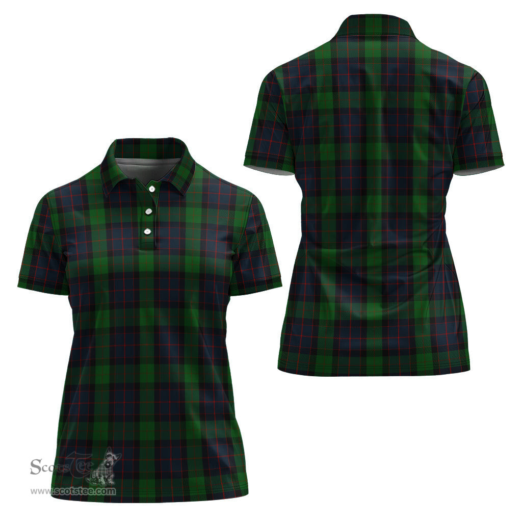 Scottish MacWilliam Clan Tartan Polo Shirt For Women, Women's Scottish Polo Shirt Scottish Plaid Tartan Plaid - ScotsTee - scotstee.com