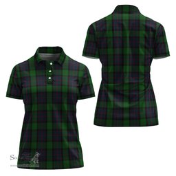 Scottish MacWilliam Clan Tartan Polo Shirt For Women, Women's Scottish Polo Shirt Scottish Plaid Tartan Plaid - ScotsTee - scotstee.com