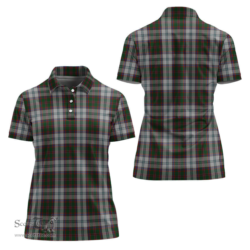Scottish Stewart of Appin Dress Clan Tartan Polo Shirt For Women, Women's Scottish Polo Shirt Scottish Plaid Tartan Plaid - ScotsTee - scotstee.com