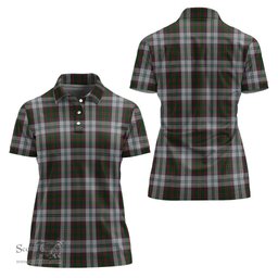 Scottish Stewart of Appin Dress Clan Tartan Polo Shirt For Women, Women's Scottish Polo Shirt Scottish Plaid Tartan Plaid - ScotsTee - scotstee.com