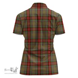 Scottish Muirhead Old Clan Tartan Polo Shirt For Women, Women's Scottish Polo Shirt Scottish Plaid Tartan Plaid - ScotsTee - scotstee.com