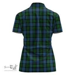 Scottish Morrison Society Clan Tartan Polo Shirt For Women, Women's Scottish Polo Shirt Scottish Plaid Tartan Plaid - ScotsTee - scotstee.com