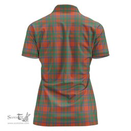 Scottish MacKintosh Ancient Clan Tartan Polo Shirt For Women, Women's Scottish Polo Shirt Scottish Plaid Tartan Plaid - ScotsTee - scotstee.com