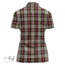 Scottish MacLean Dress Clan Tartan Polo Shirt For Women, Women's Scottish Polo Shirt Scottish Plaid Tartan Plaid - ScotsTee - scotstee.com
