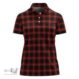 Scottish Perry-Pirrie Clan Tartan Polo Shirt For Women, Women's Scottish Polo Shirt Scottish Plaid Tartan Plaid - ScotsTee - scotstee.com