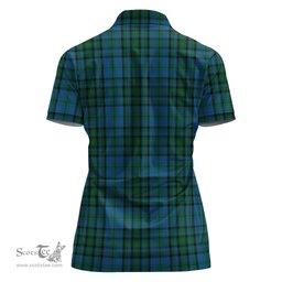 Scottish Matheson Hunting Clan Tartan Polo Shirt For Women, Women's Scottish Polo Shirt Scottish Plaid Tartan Plaid - ScotsTee - scotstee.com
