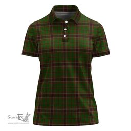 Scottish Murphy Clan Tartan Polo Shirt For Women, Women's Scottish Polo Shirt Scottish Plaid Tartan Plaid - ScotsTee - scotstee.com
