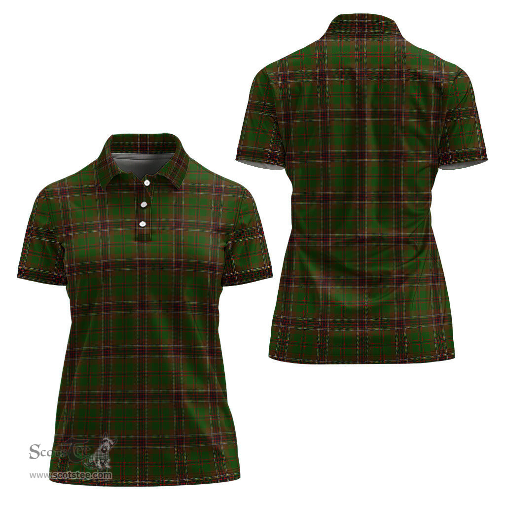 Scottish Murphy Clan Tartan Polo Shirt For Women, Women's Scottish Polo Shirt Scottish Plaid Tartan Plaid - ScotsTee - scotstee.com
