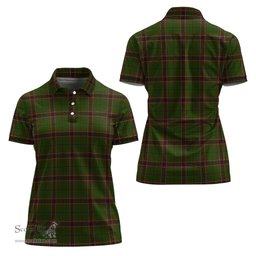 Scottish Murphy Clan Tartan Polo Shirt For Women, Women's Scottish Polo Shirt Scottish Plaid Tartan Plaid - ScotsTee - scotstee.com
