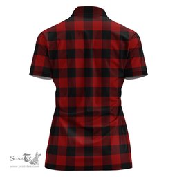 Scottish Rob Roy Macgregor Clan Tartan Polo Shirt For Women, Women's Scottish Polo Shirt Scottish Plaid Tartan Plaid - ScotsTee - scotstee.com