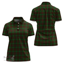Scottish MacFie Hunting Clan Tartan Polo Shirt For Women, Women's Scottish Polo Shirt Scottish Plaid Tartan Plaid - ScotsTee - scotstee.com