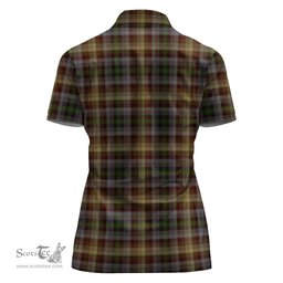 Scottish MacKay of Strathnaver Clan Tartan Polo Shirt For Women, Women's Scottish Polo Shirt Scottish Plaid Tartan Plaid - ScotsTee - scotstee.com