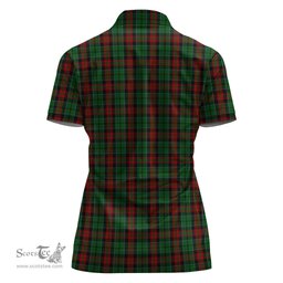 Scottish Walker James Clan Tartan Polo Shirt For Women, Women's Scottish Polo Shirt Scottish Plaid Tartan Plaid - ScotsTee - scotstee.com