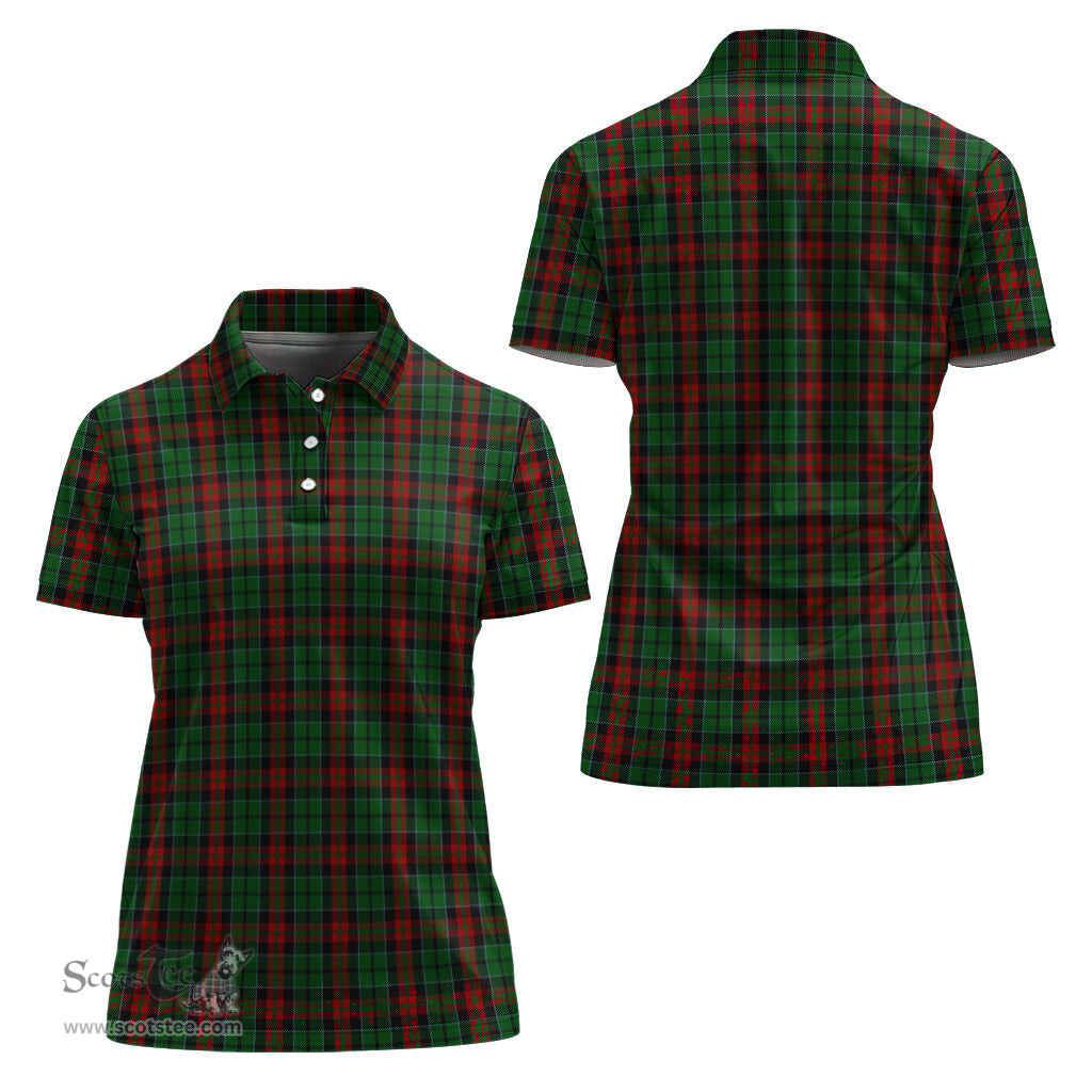 Scottish Walker James Clan Tartan Polo Shirt For Women, Women's Scottish Polo Shirt Scottish Plaid Tartan Plaid - ScotsTee - scotstee.com