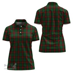 Scottish Walker James Clan Tartan Polo Shirt For Women, Women's Scottish Polo Shirt Scottish Plaid Tartan Plaid - ScotsTee - scotstee.com