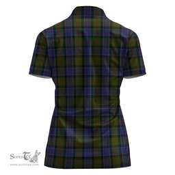 Scottish McFadzen #03 Clan Tartan Polo Shirt For Women, Women's Scottish Polo Shirt Scottish Plaid Tartan Plaid - ScotsTee - scotstee.com