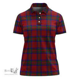 Scottish MacGillivray Clan Tartan Polo Shirt For Women, Women's Scottish Polo Shirt Scottish Plaid Tartan Plaid - ScotsTee - scotstee.com