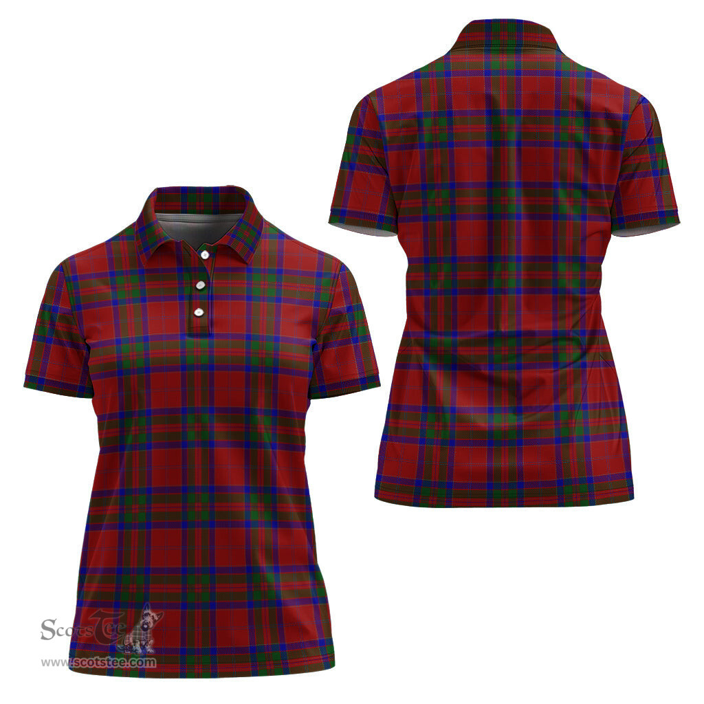 Scottish MacGillivray Clan Tartan Polo Shirt For Women, Women's Scottish Polo Shirt Scottish Plaid Tartan Plaid - ScotsTee - scotstee.com